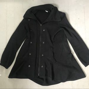 AKRIS Punto Pea Coat Wool Jacket